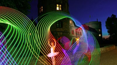 „Feuer und Licht an der Wewelsburg“  